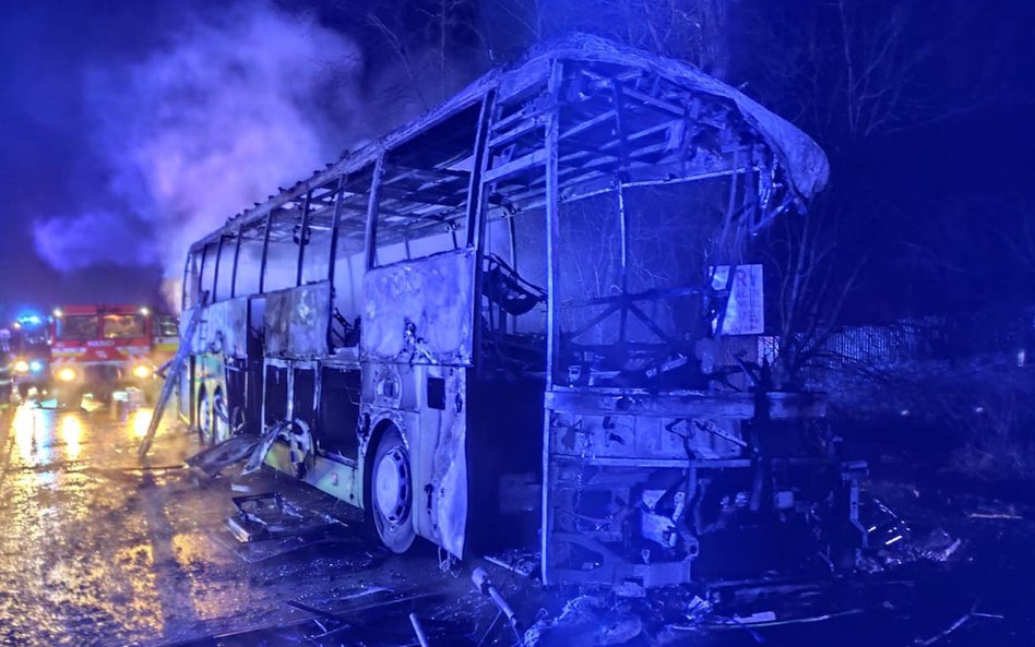 Tragiczny wypadek autokaru z Krakowa na Słowacji