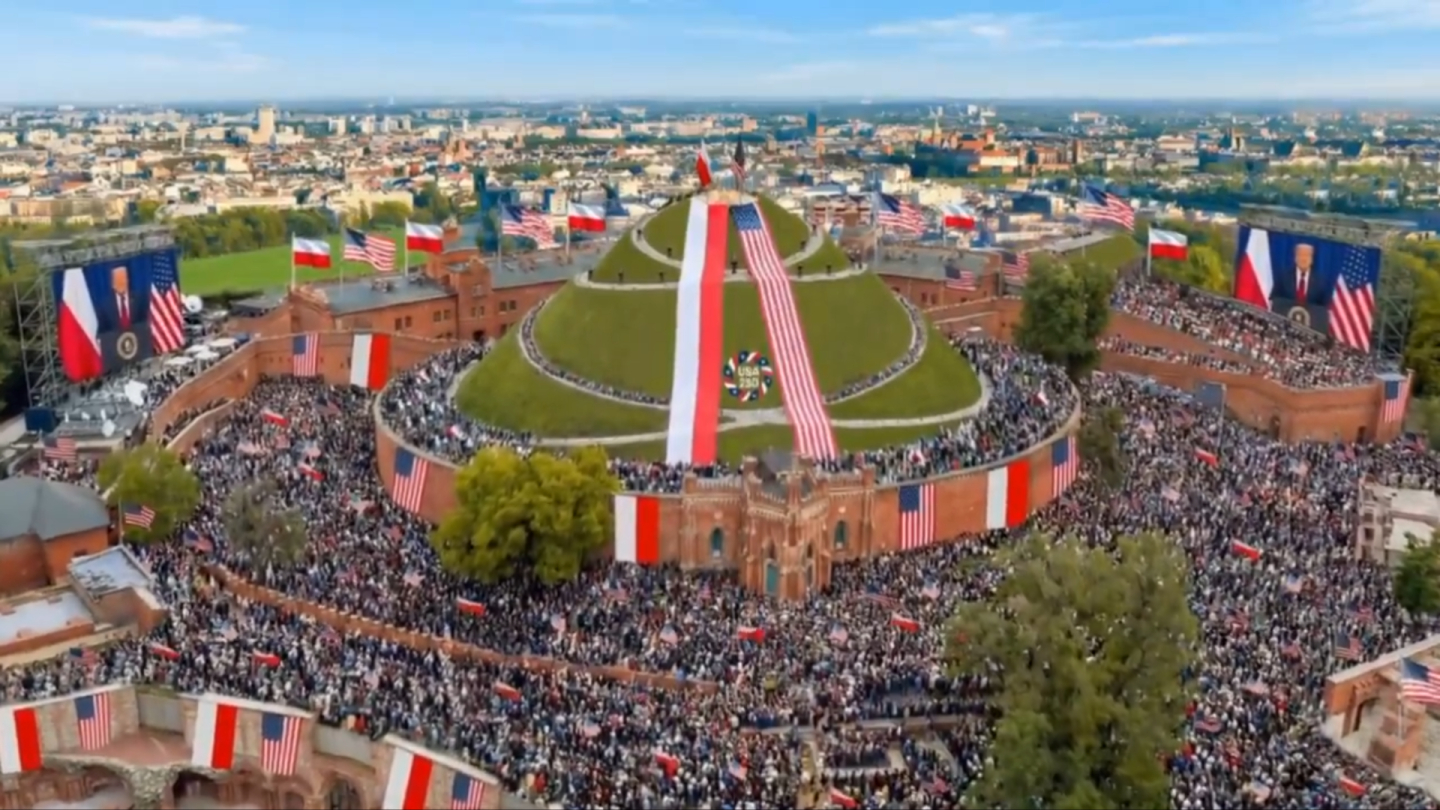 Trump na Kopcu Kościuszki. Wideo AI ambasadora USA robi furorę