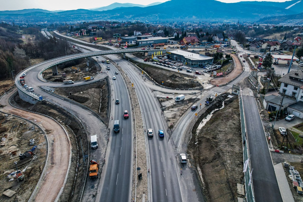 Budowa S7 w Krakowie. Zmiany w ruchu i nowe utrudnienia przy Urzędzie Pracy
