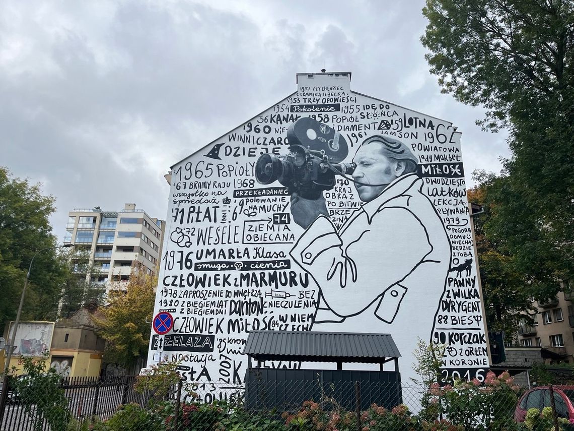 Andrzej Wajda pojawi się na ścianie krakowskiego budynku. Wyjątkowy mural upamiętni legendę polskiego kina